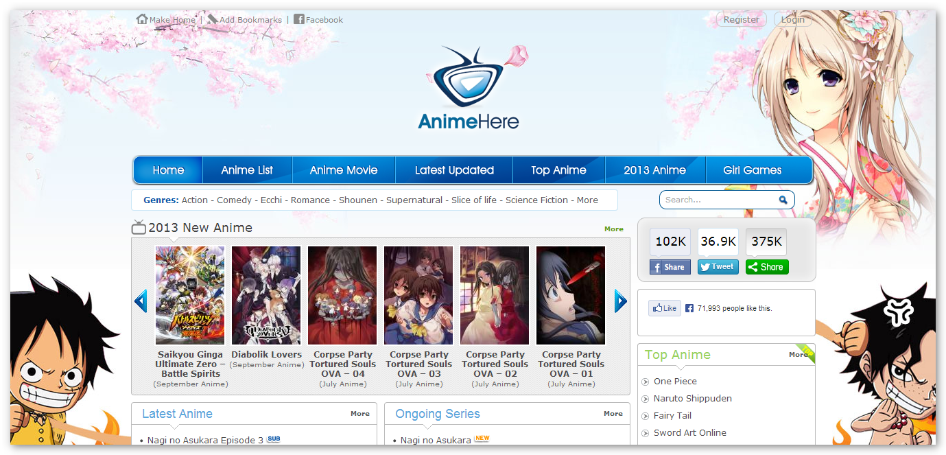 best places to watch anime online