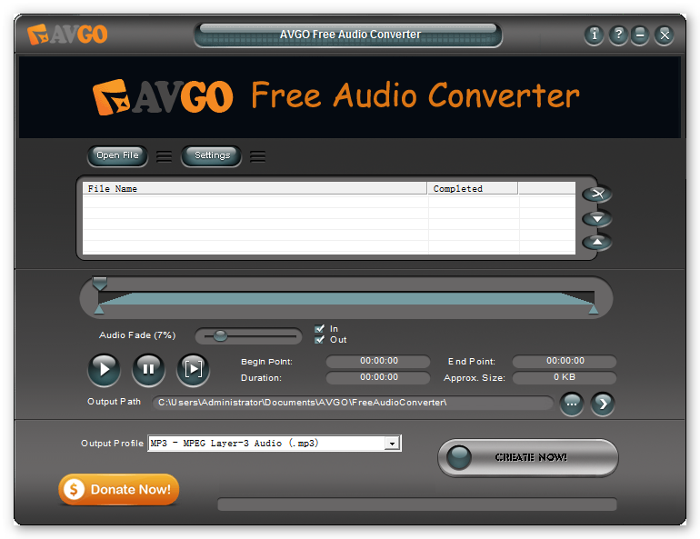 MAZTR: Free Online Audio File Converter