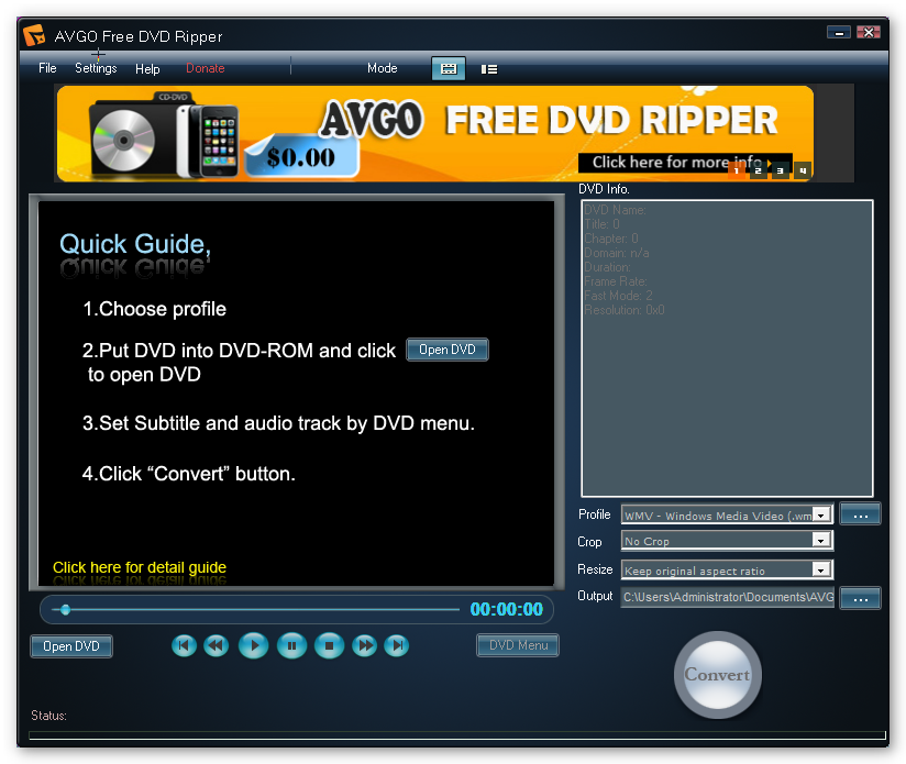 Best Free DVD Ripper - Rip DVD to AVI MP4 H264 iOS Android ...