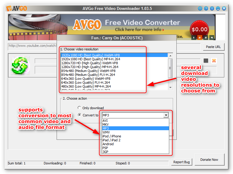 free online youtube video downloader and converter